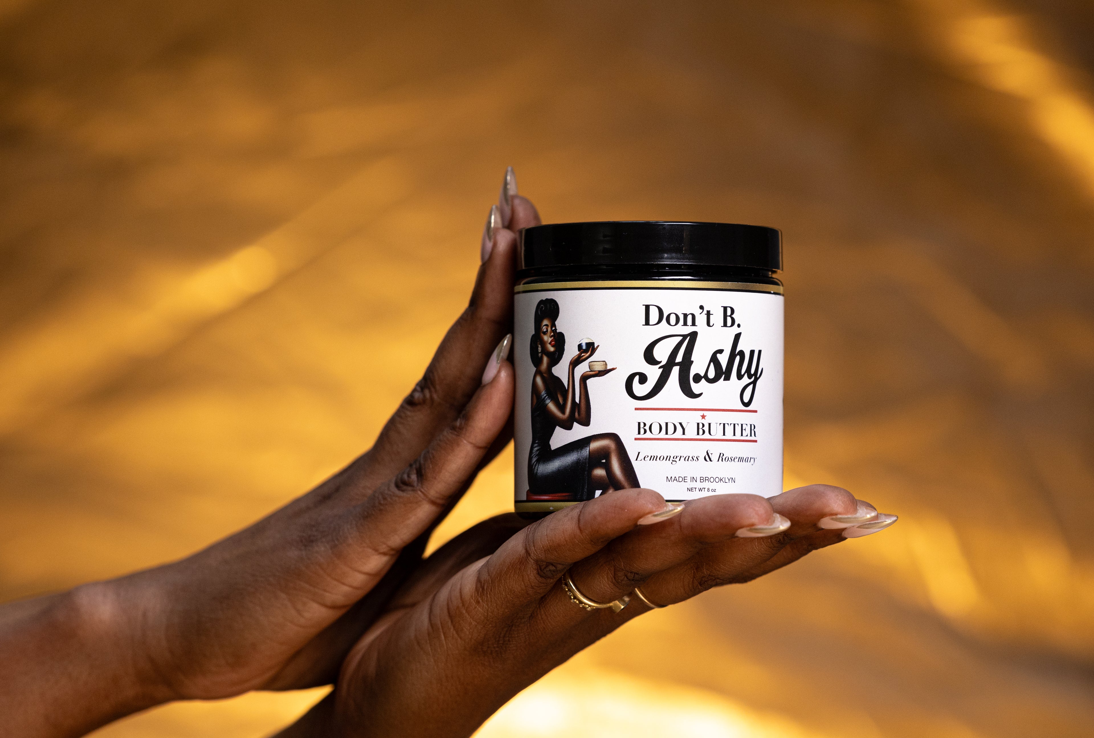 BODY BUTTER | Lemongrass & Rosemary — Ancestral Luxury | Shea & Cocoa Butter | Energizing Moisture | Handcrafted in Brooklyn | Don't B. Ashy