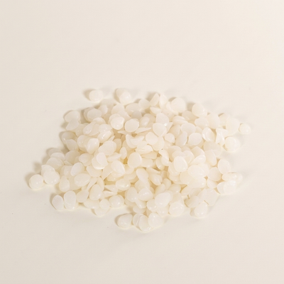 Pearls of white beeswax