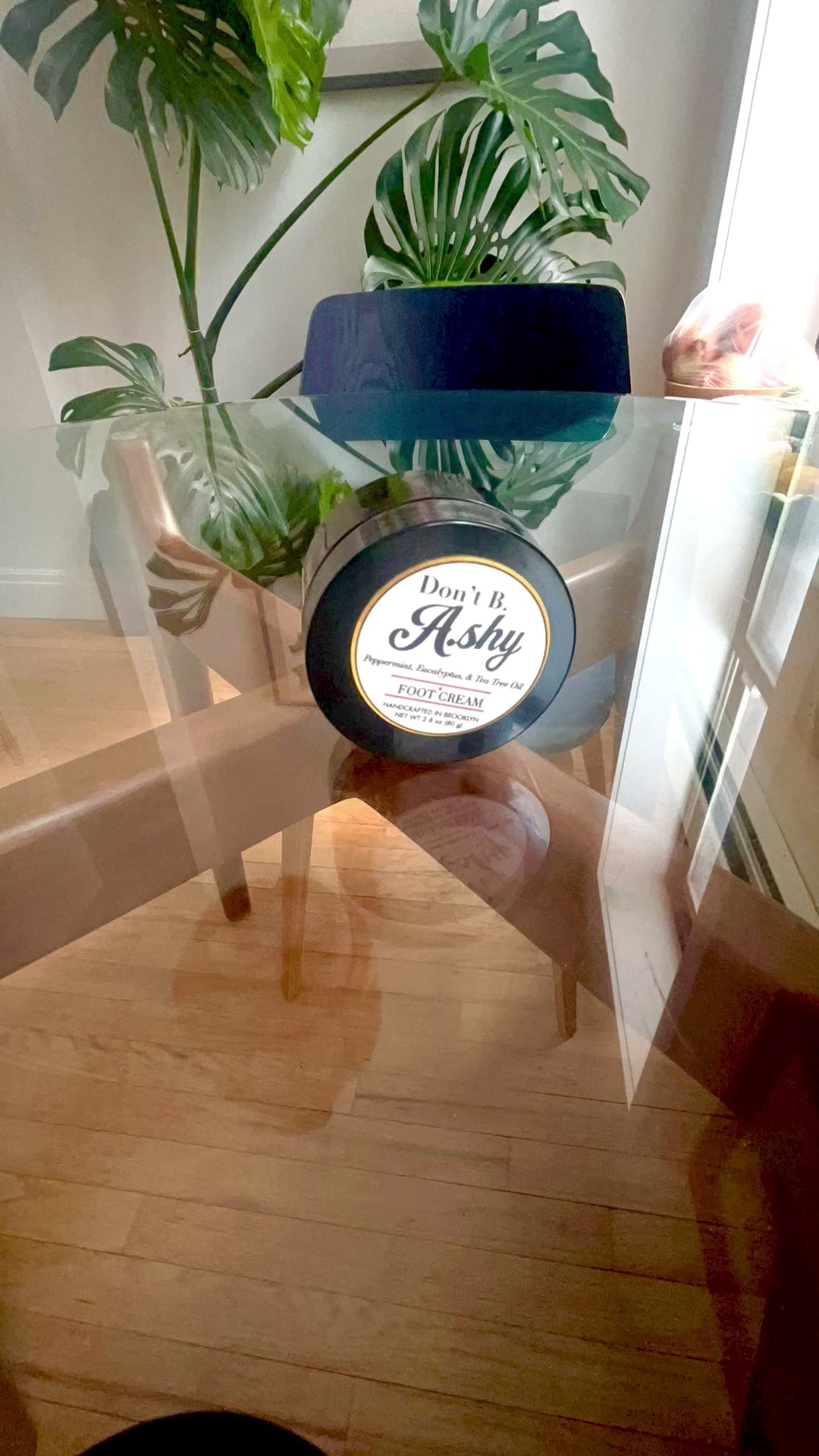 FOOT CREAM | Peppermint, Eucalyptus & Tea Tree | Deep Moisture | Softening Heel Cream | Handcrafted in Brooklyn | Don't B. Ashy